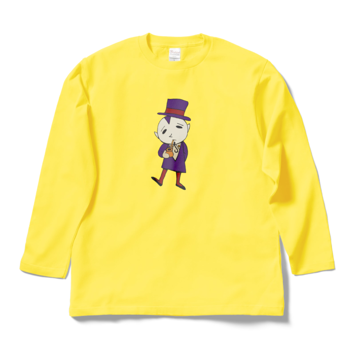 ロングスリーブTシャツ - L - イエロー