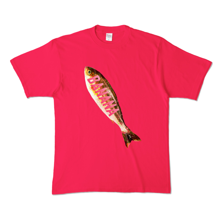 カラーTシャツ - XL - ホットピンク (濃色)