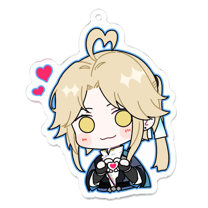 アクリルキーホルダー - 70 x 70 (mm)