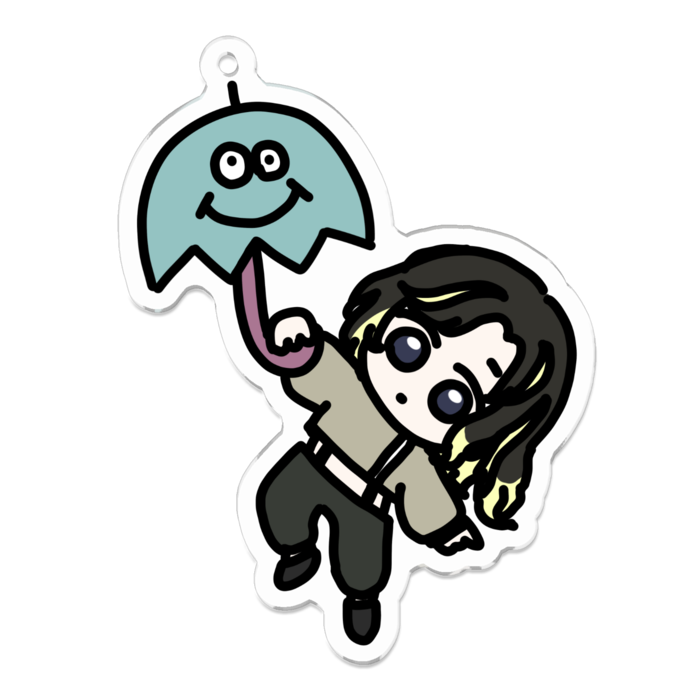 アクリルキーホルダー - 70 x 70 (mm)