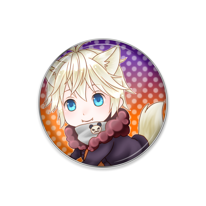 ピンバッジ - 丸形25mm