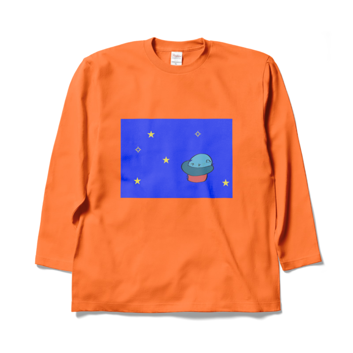 ロングスリーブTシャツ - XL - オレンジ