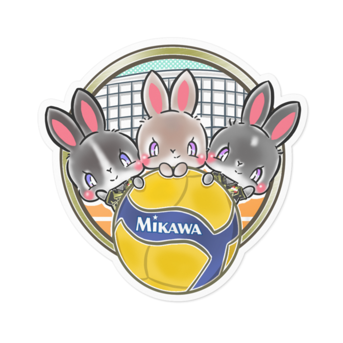 ステッカー - 100 x 100 (mm)