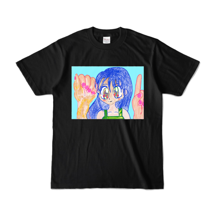 カラーTシャツ - S - ブラック (濃色)