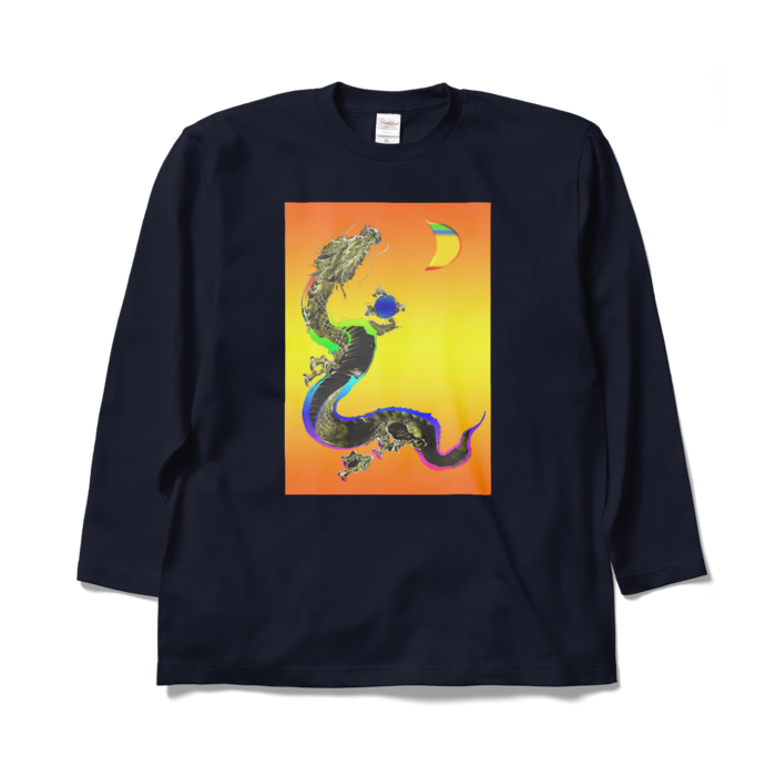 ロングスリーブTシャツ - XL - ネイビー