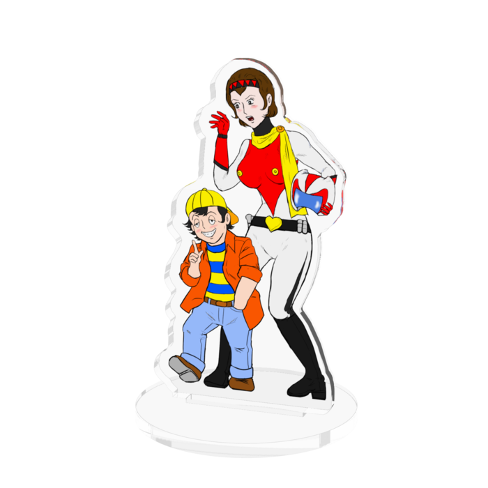 アクリルフィギュア - 70x70mm