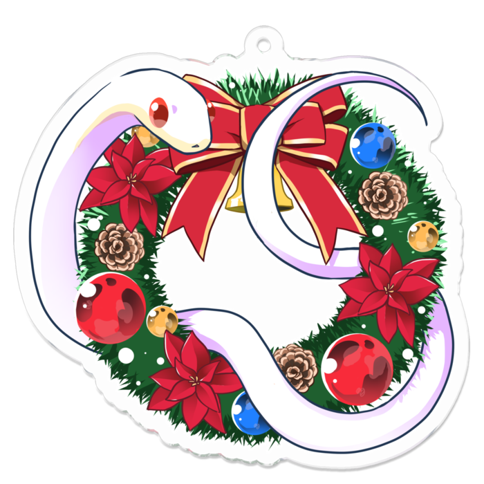 クリスマスアクキー(ブリザード)