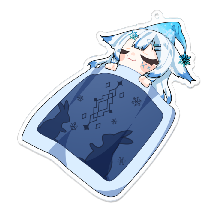 アクリルキーホルダー - 100 x 100 (mm)