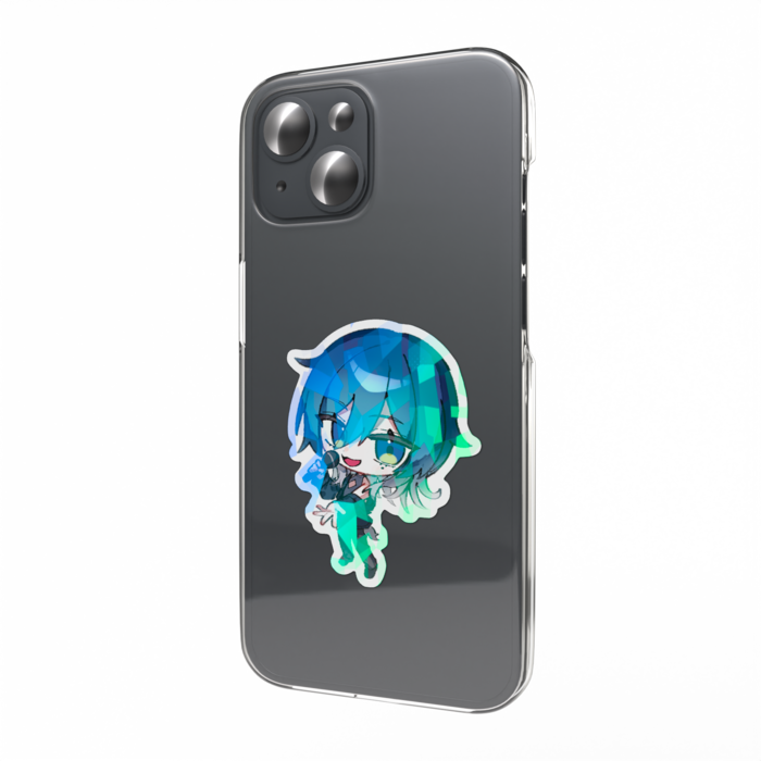 ホログラムスマホステッカー - 縦