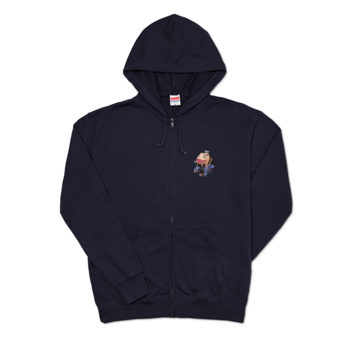 ジップパーカー - XL - 左胸(4)