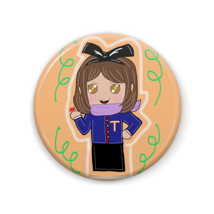 とーやちゃんイラスト🍊缶バ【57mm】
