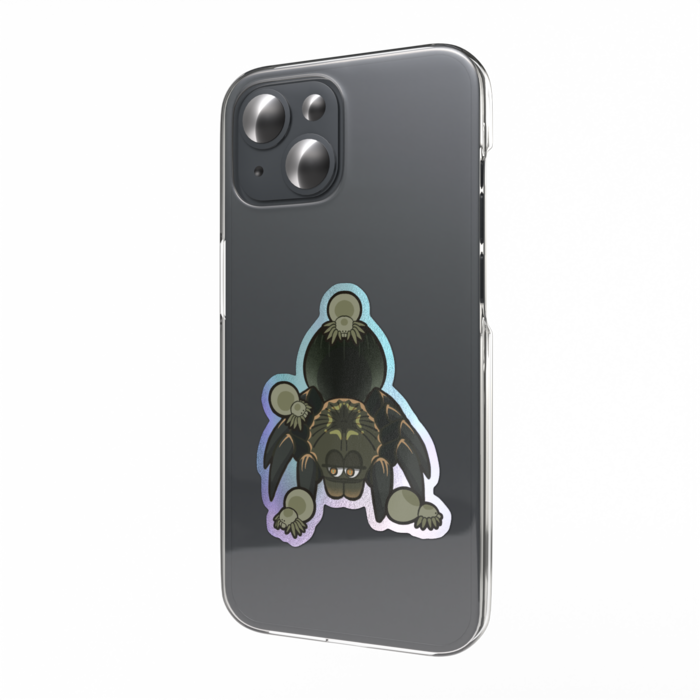 オーロラスマホステッカー - 縦