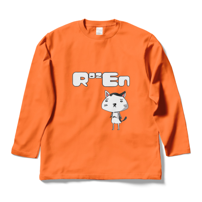 ロングスリーブTシャツ - L - オレンジ(橙)