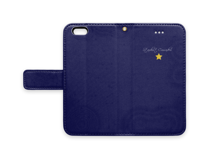 手帳型iPhoneケース - iPhone6 - ストラップ穴 あり