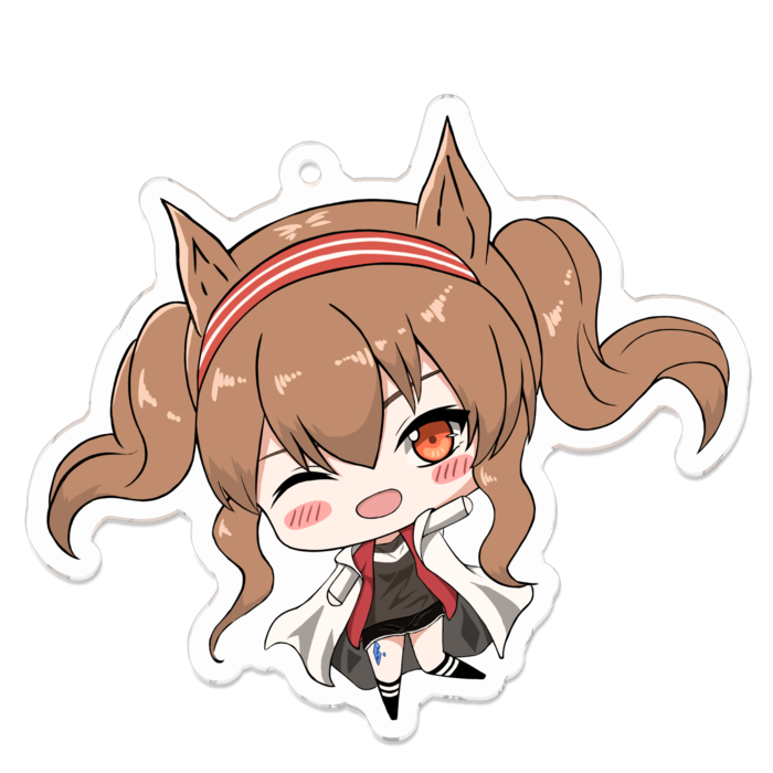 アクリルキーホルダー - 70 x 70 (mm)