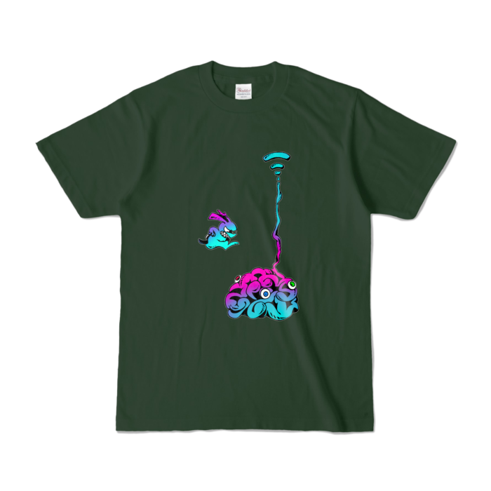 カラーTシャツ - S - フォレスト (濃色)(4)