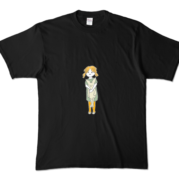 カラーTシャツ - XL - ブラック (濃色)