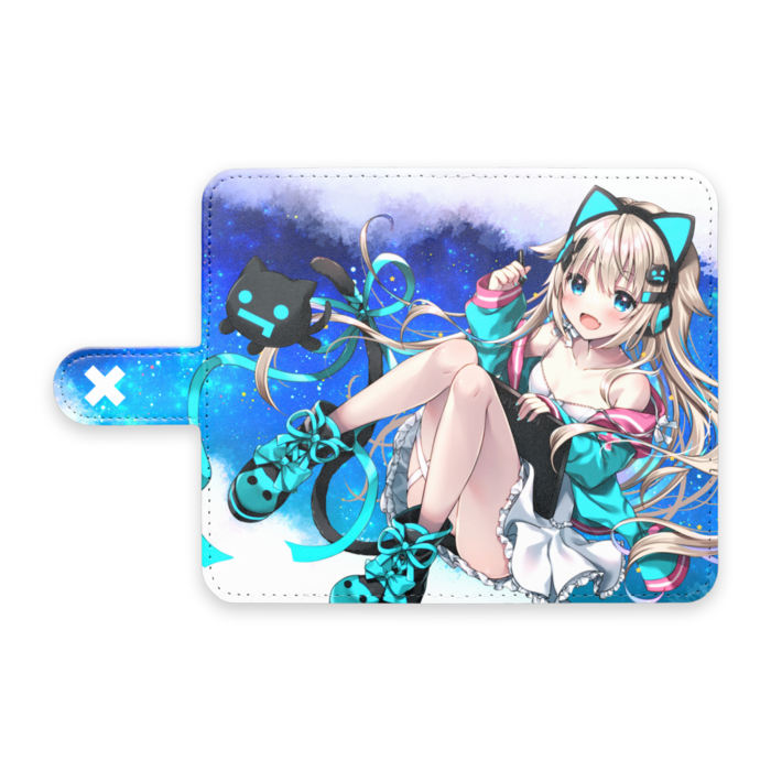 手帳型Androidケース - S - ストラップ穴 なし