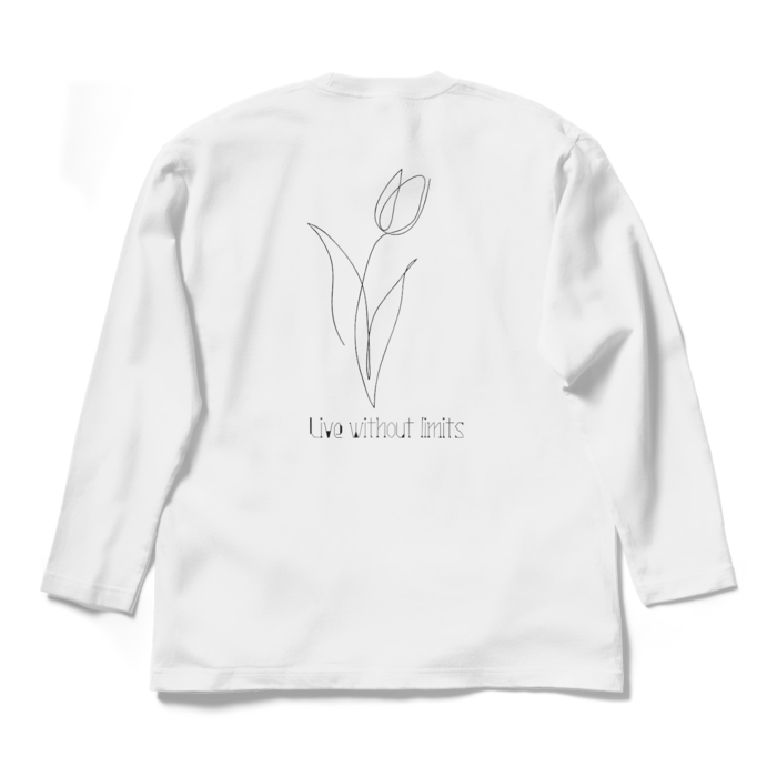 ロングスリーブTシャツ - L - ホワイト