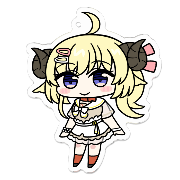 アクリルキーホルダー - 70 x 70 (mm)