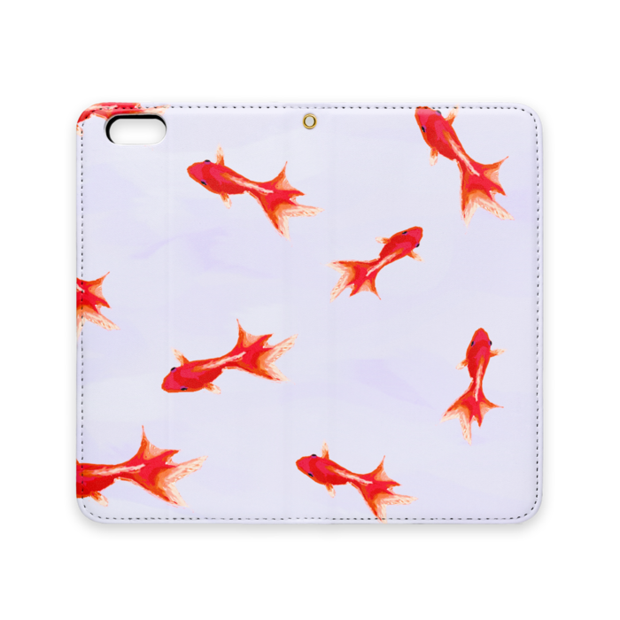 手帳型iPhoneケース（ベルトなし） - iPhone 6 Plus / 6s Plus - ストラップ穴 あり