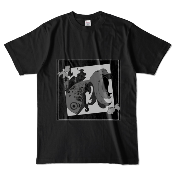カラーTシャツ - L - ブラック (濃色)