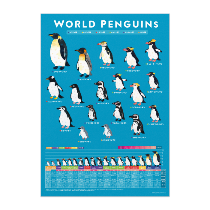 世界のペンギン ポスター キクチミロbooth Booth