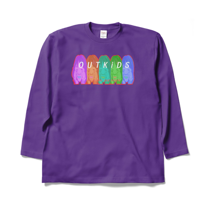 ロングスリーブTシャツ - XL - パープル