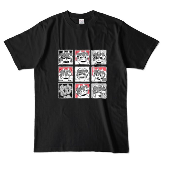 カラーTシャツ - L - ブラック (濃色)