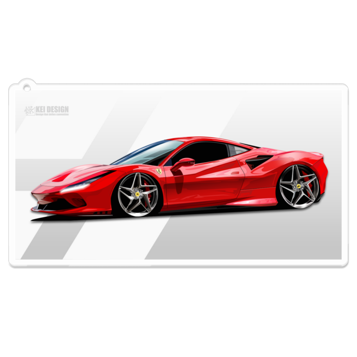 アクリルキーホルダー - 100 x 100 (mm)