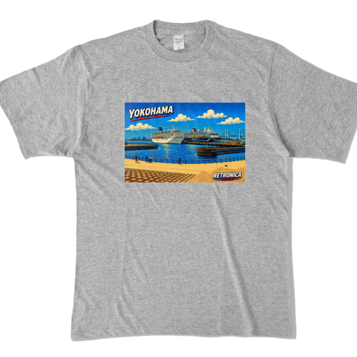 カラーTシャツ - XL - 杢グレー (濃色)