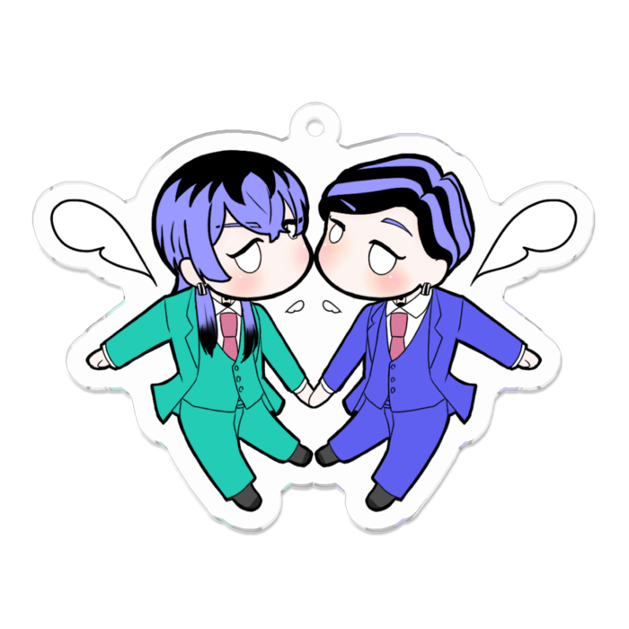 アクリルキーホルダー - 70 x 70 (mm)