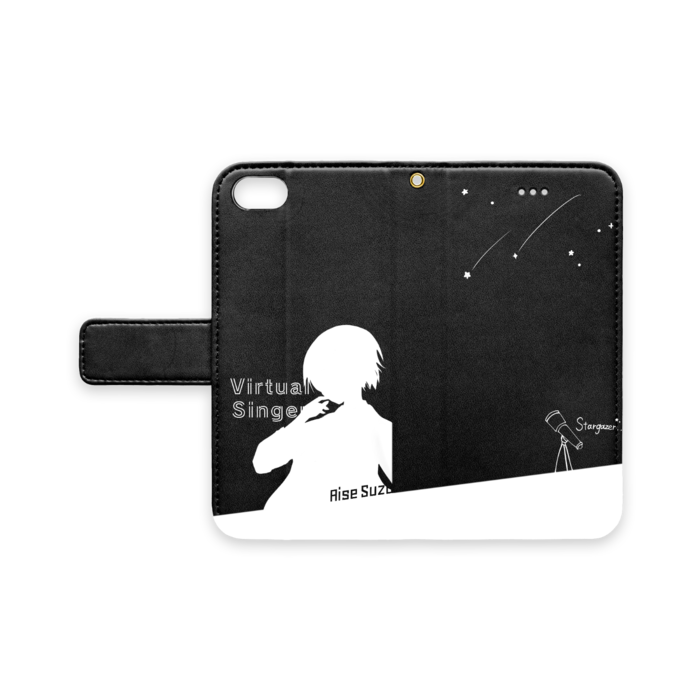 手帳型iPhoneケース - iPhone 7 / 8 / SE(第2・第3世代) - ストラップ穴 あり