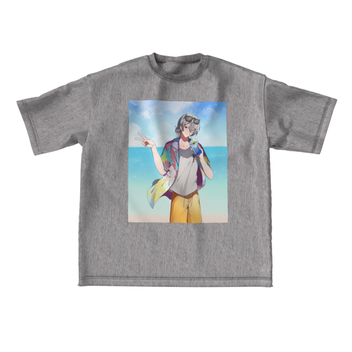ビッグシルエットTシャツ - L - 正面(2)