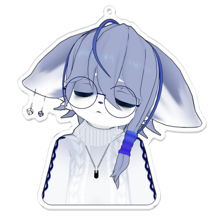 アクリルキーホルダー - 100 × 100 (mm)