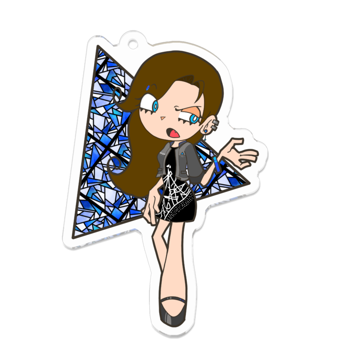 アクリルキーホルダー - 70 x 70 (mm)