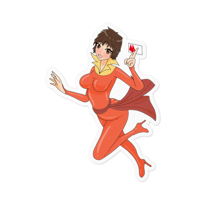 ステッカー - 100 x 100 (mm)