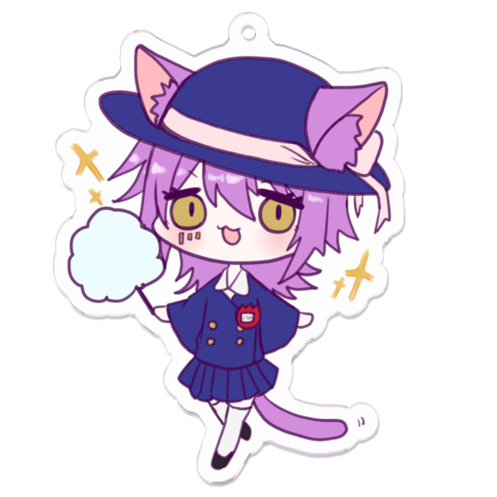 アクリルキーホルダー - 70 x 70 (mm)