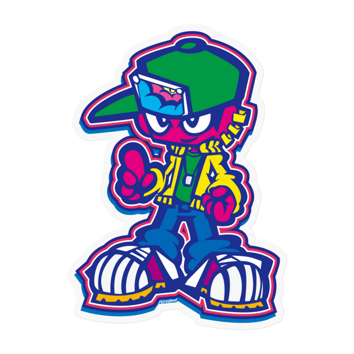 ステッカー - 100 x 100 (mm) クリア