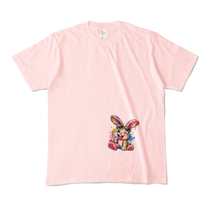 カラーTシャツ - M - ライトピンク （淡色）