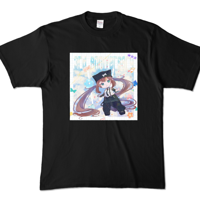 カラーTシャツ - XL - ブラック (濃色)