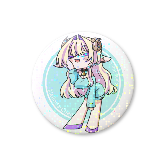 ホログラム缶バッジ - 32mm