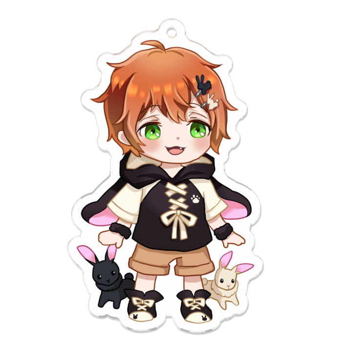 アクリルキーホルダー - 70 x 70 (mm)