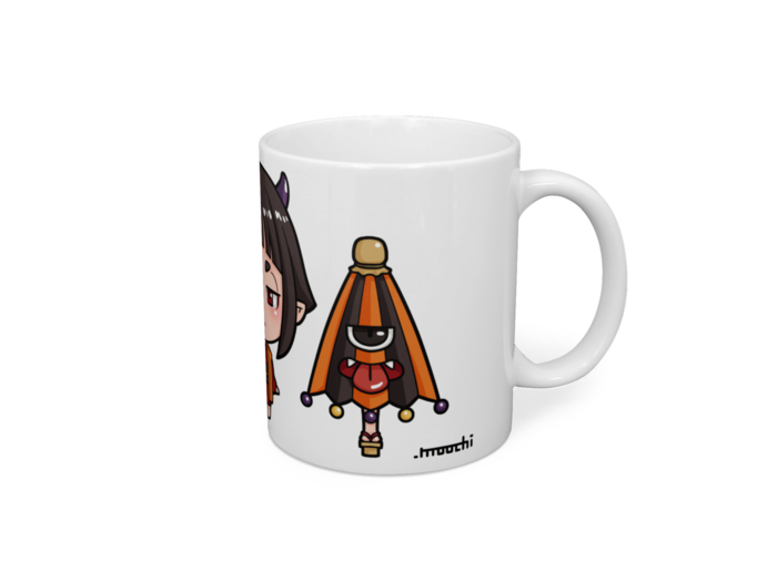 マグカップ - 直径 8 cm / 高さ 9.5 cm