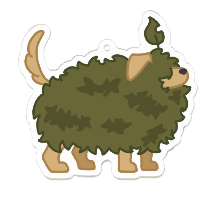 アクリルキーホルダー - 70 x 70 (mm)