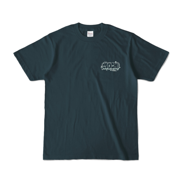 カラーTシャツ - S - デニム (濃色)
