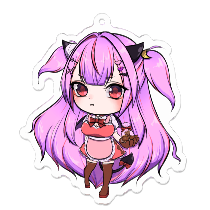 アクリルキーホルダー - 70 x 70 (mm)