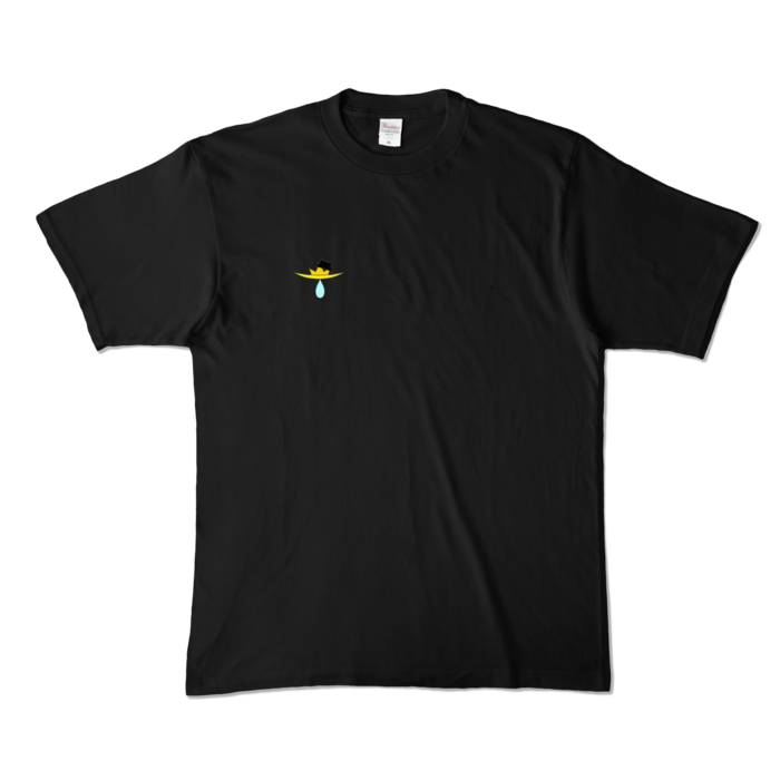 カラーTシャツ - XL - ブラック (濃色)