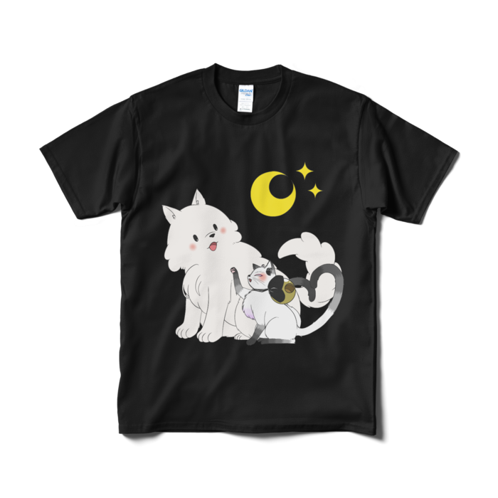 月美Tシャツ - M - ブラック(カラー)