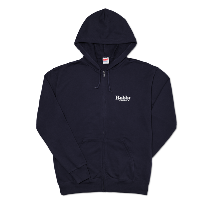 Bobbyのジップパーカー - XL - ダークネイビー